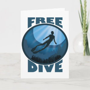 Free Diving - Der Ozean ruft Freediver an Karte