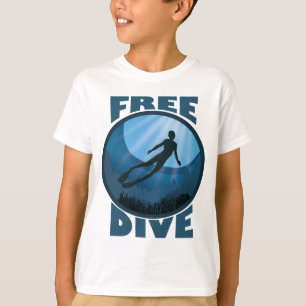 Free Diving - Der Ozean ruft Freediver an T-Shirt