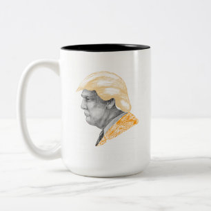 Free Donald Trump Mugshot Orange Anzug Zweifarbige Tasse