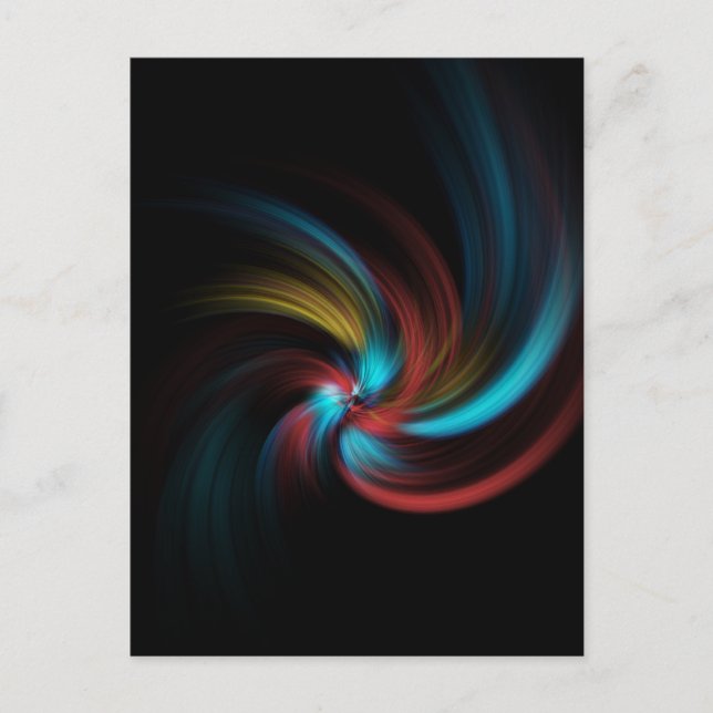 Free Fall Postkarte (Vorderseite)