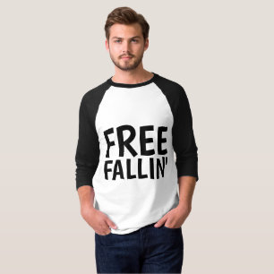 FREE FALLIN' Vintage T - Shirt, Männer T-Shirt