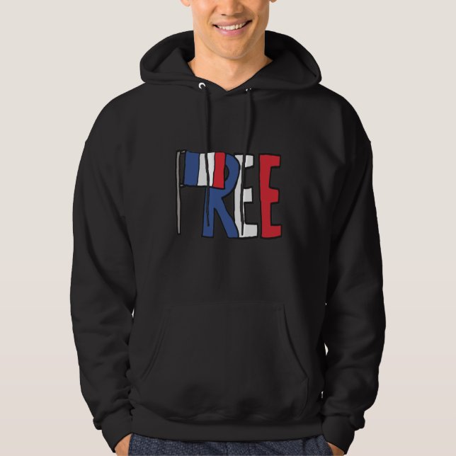 Free France Hoodie (Vorderseite)