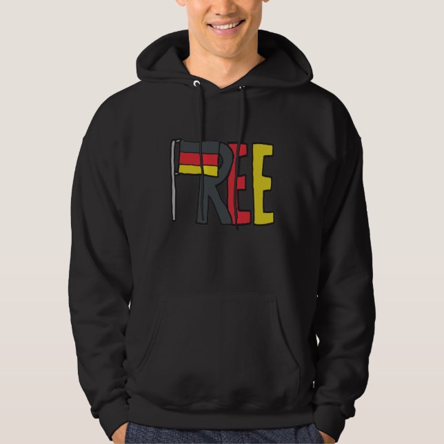 Free Germany Dexit Hoodie (Vorderseite)