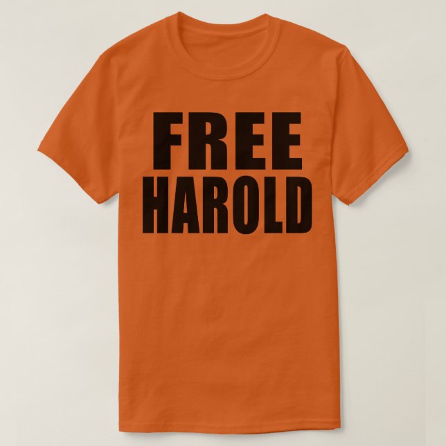 FREE HAROLD T-Shirt (Design vorne)