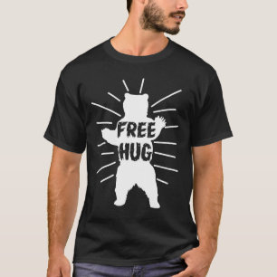 Free Hug T-Shirts Cactus Graphic