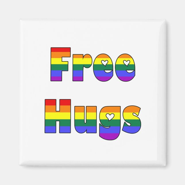 Free Hugs Magnet (Vorne)