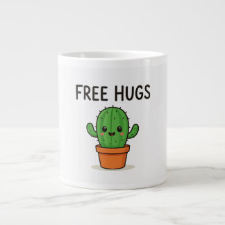 Free hugs mug Jumbo-Tasse