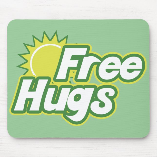 Free Hugs Novelty Mousepad (Vorne)