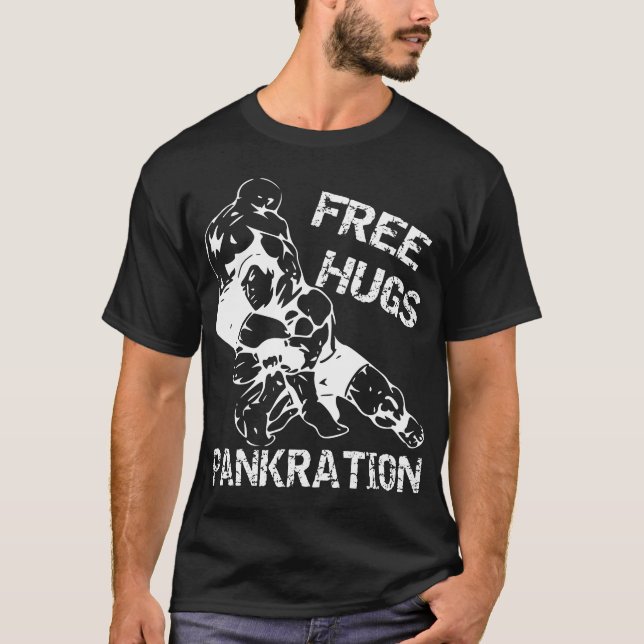 Free Hugs Pankration Athlima T - Shirt (Vorderseite)