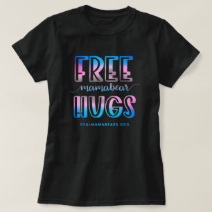 Free Hugs Pink und Blue T Shirt