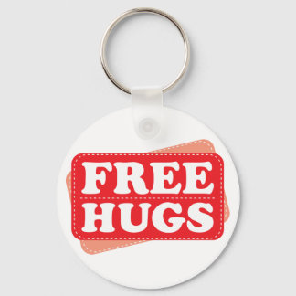 Free Hugs - Rot Schlüsselanhänger