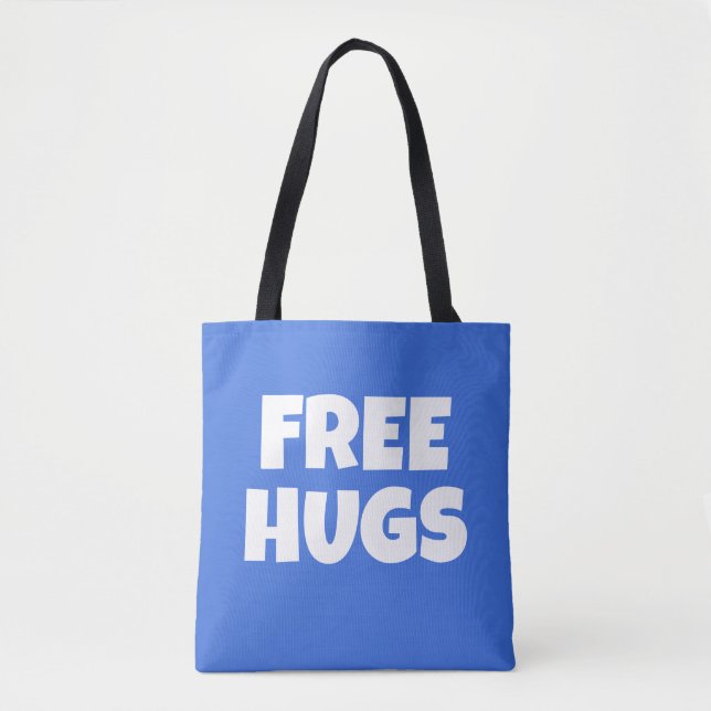 Free Hugs Tragetaschen (Vorderseite)