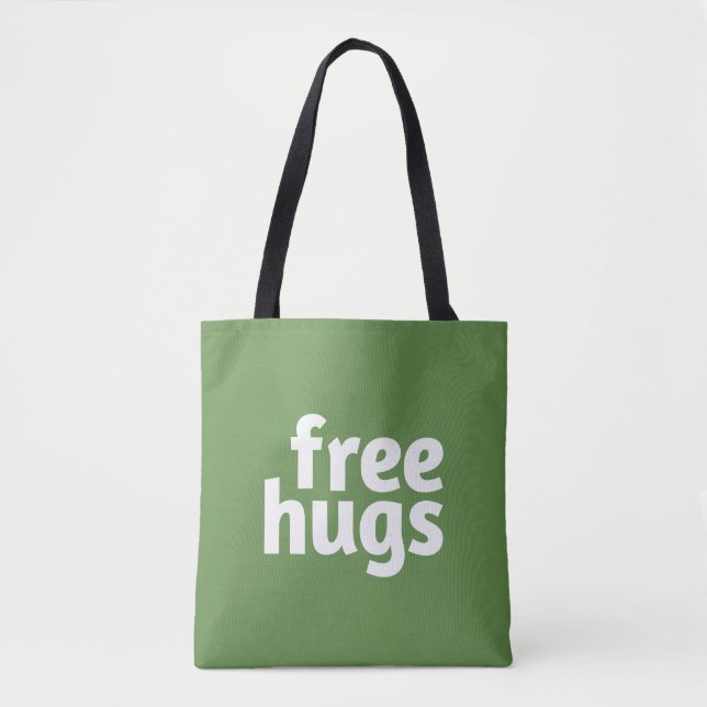 Free Hugs Tragetaschen (Vorderseite)