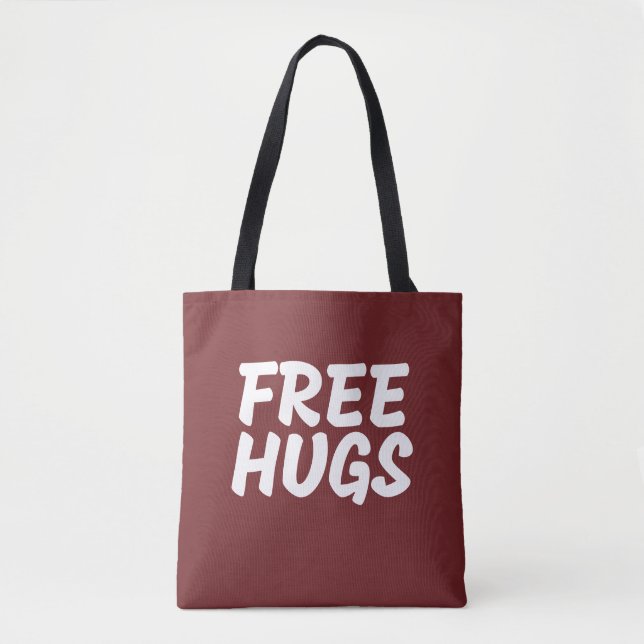 Free Hugs Tragetaschen (Vorderseite)