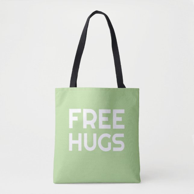 Free Hugs Tragetaschen (Vorderseite)
