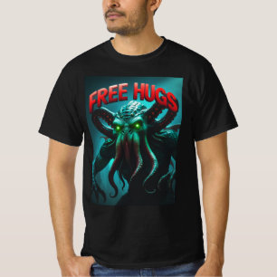 FREE HUGS (von deinem neuen Gott) Cthulhu T-Shirt