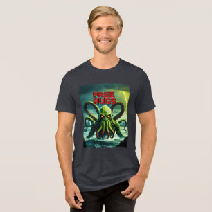 FREE HUGS (von Ihrem neuen Vorläufer aus) Cthulhu Tri-Blend Shirt