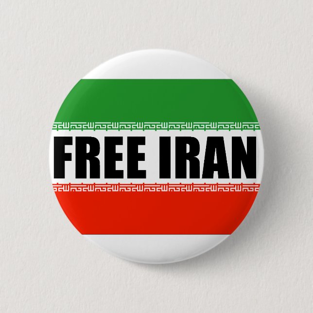 FREE IRAN BUTTON (Vorderseite)