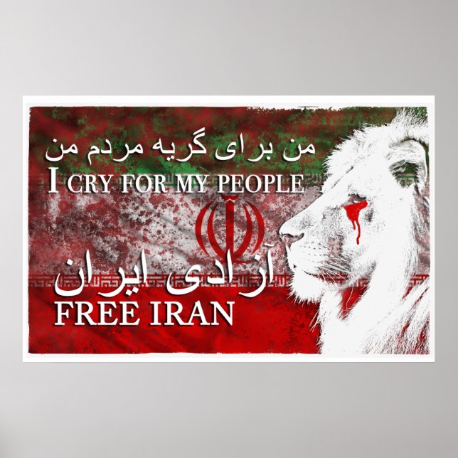 FREE IRAN POSTER (Vorne)