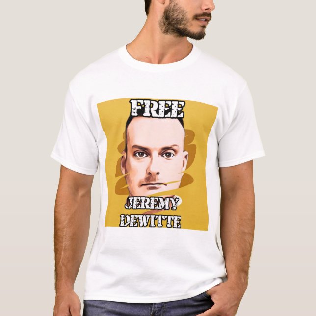 Free Jeremy Dewitter T-Shirt (Vorderseite)