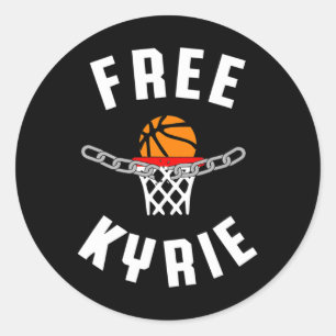 Free Kyrie Free Speech Anti Censorship Fun Bysketb Runder Aufkleber