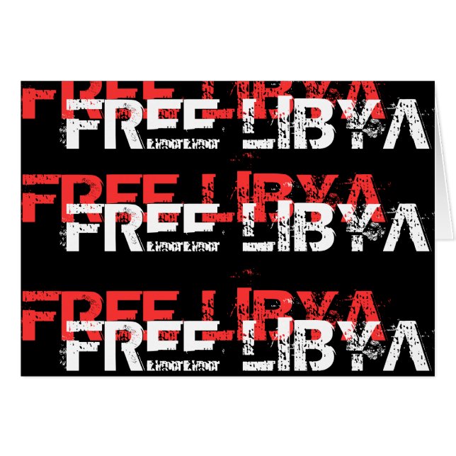 FREE LIBYA (Vorderseite (Horizontal))