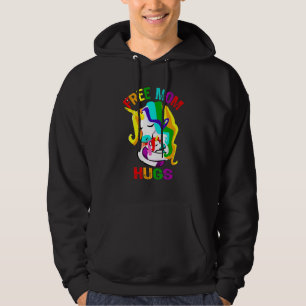 Free Mama Hugs Lgbt Gay Pride Hoodie
