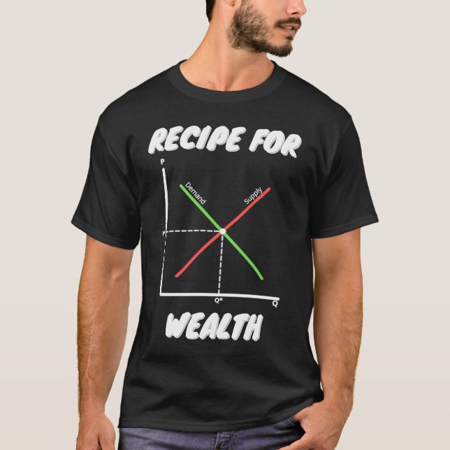 Free Markets  Recipe for Prosperity  Pro Capitalis T-Shirt (Vorderseite)