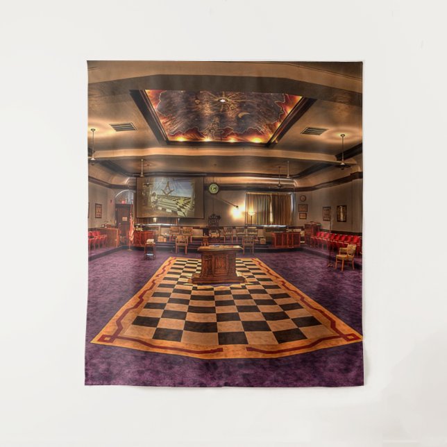 Free Mason Wandteppich (Vorderseite)