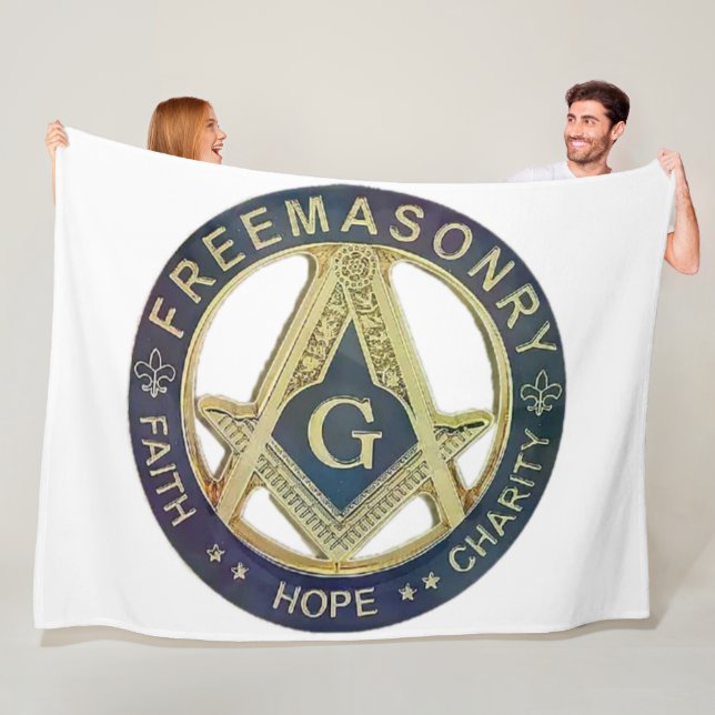 FREE MASONRY FLEECEDECKE (Beispiel)