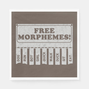 Free Morphemes Serviette
