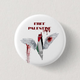 Free Palestine Button - Palestine Button