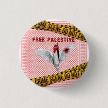 Free Palestine Button - Palestine Button