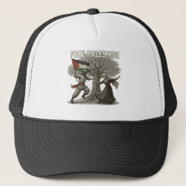 Free Palestine Cap – Symbol of Strength Truckerkappe