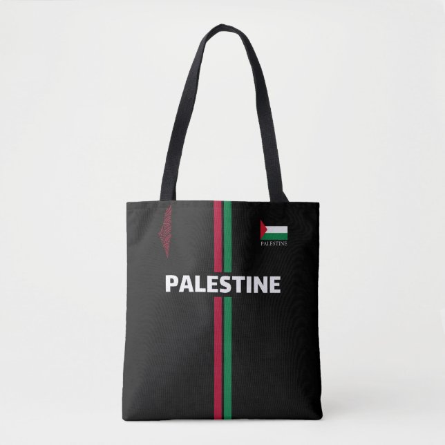 Free Palestine Football Football - Flaggenplan-Tea (Vorderseite)