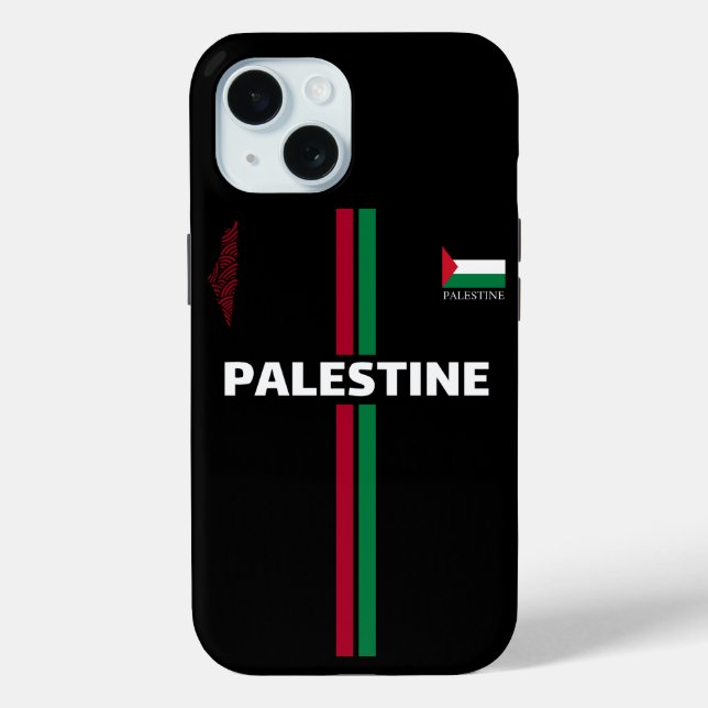 Free Palestine Football Football - Flaggenplan-Tea Case-Mate iPhone Hülle (Rückseite)