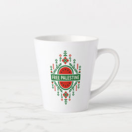 Free Palestine Milchtasse