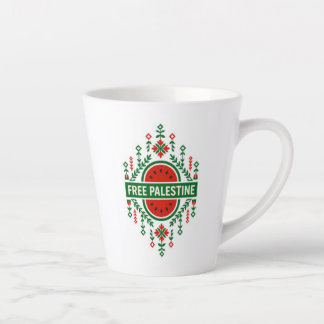 Free Palestine Milchtasse