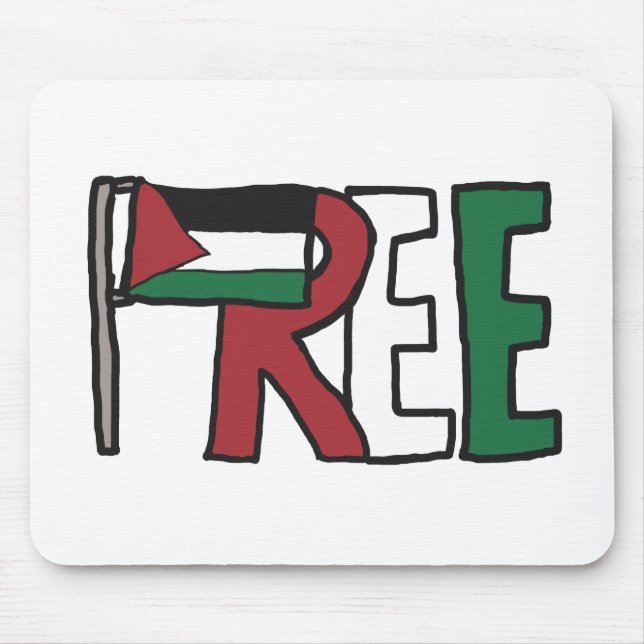 Free Palestine Mousepad (Vorne)