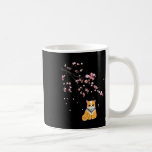 Free Palestine Niedlich Cat Cherry Blossom Sakura  Kaffeetasse