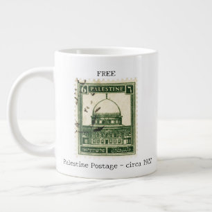 Free Palestine Tasse   Historische Palästina-Brief