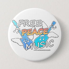 Free Peace Music Button