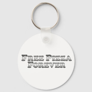 Free Pizza Forever - Basic Schlüsselanhänger