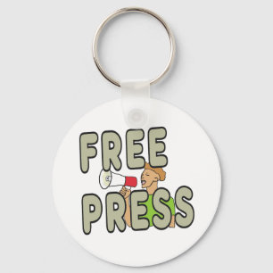 Free Press Schlüsselanhänger