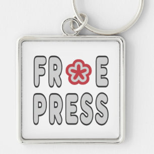 Free Press Schlüsselanhänger