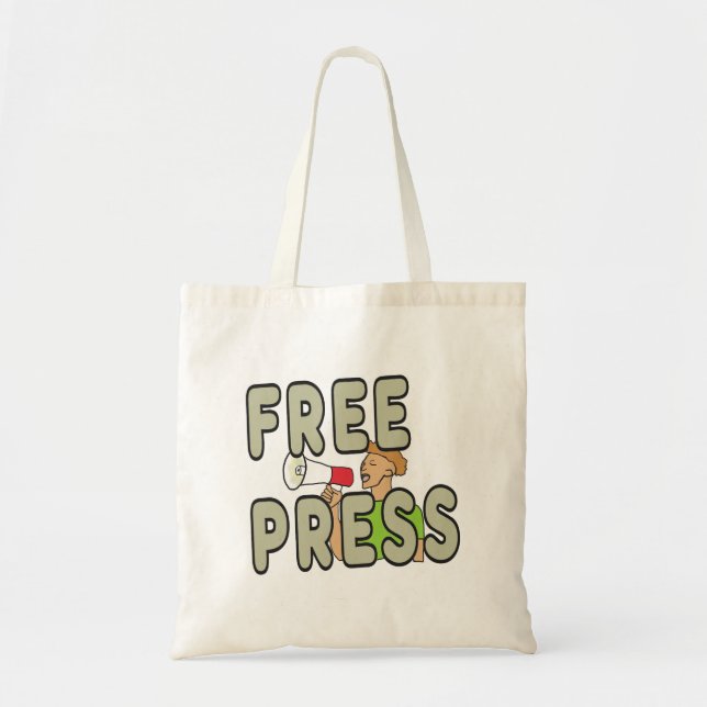 Free Press Tragetasche (Vorne)