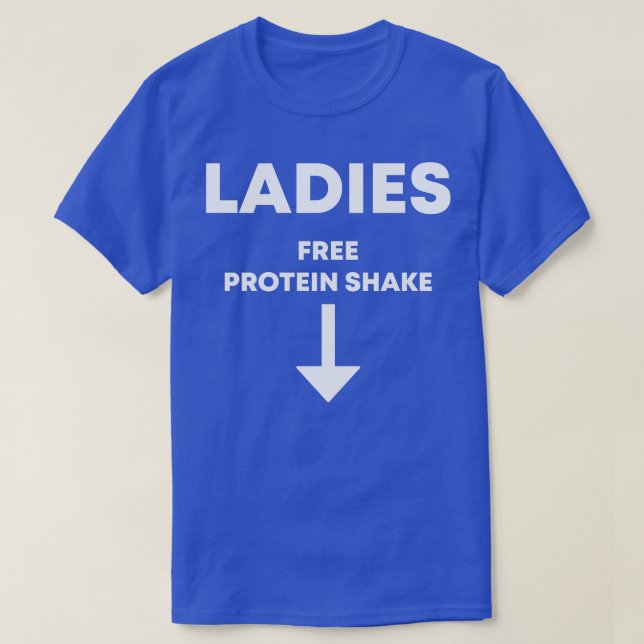 Free Protein Shake T-Shirt (Design vorne)