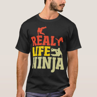 Free Runner Ninja Youth Parkour T-Shirt