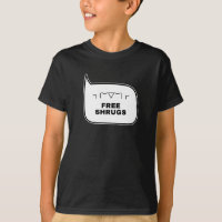 FREE SHRUGS Funny Kaomoji japanische Emoticons