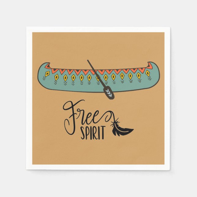 Free Spirit Canoe Serviette (Vorderseite)